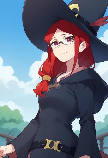 Ursula Callistis - Little Witch Academia (Commission)