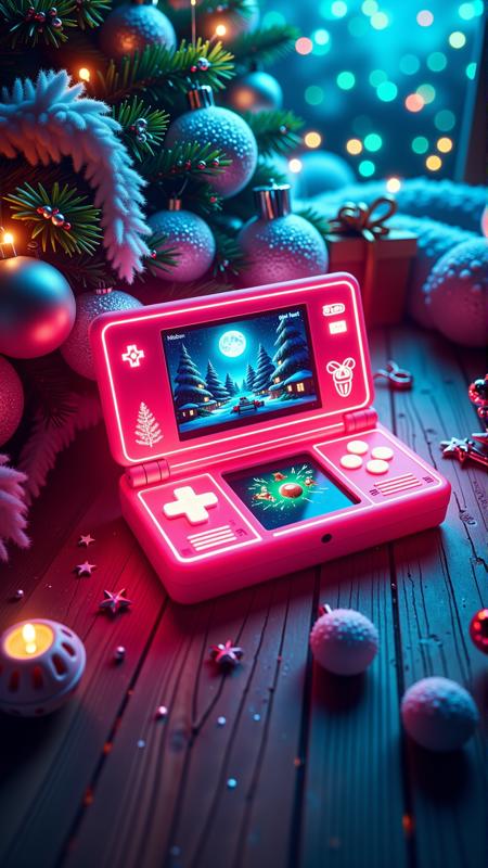 Neon Christmas Style [Flux]