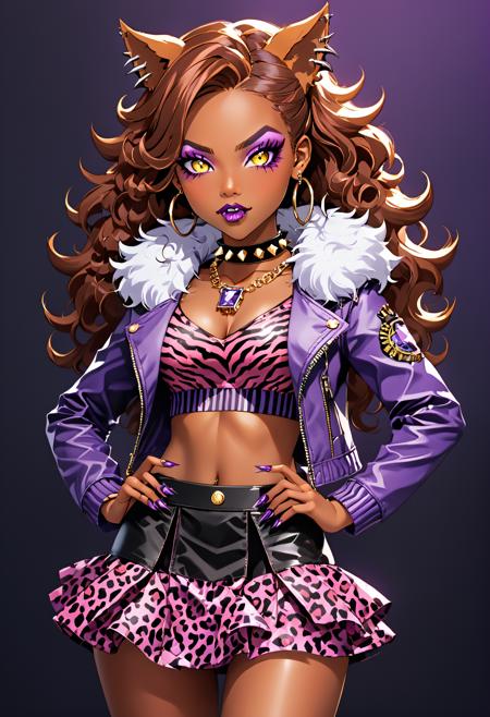 Clawdeen (Monster High) [PONY XL] By UOC