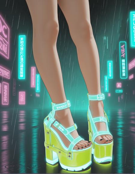 YRU Nightcall Platform Heels