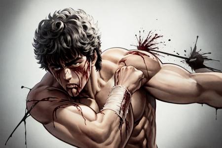 Fist of the North Star Comic Style | HOKUTO NO KEN | 北斗の拳