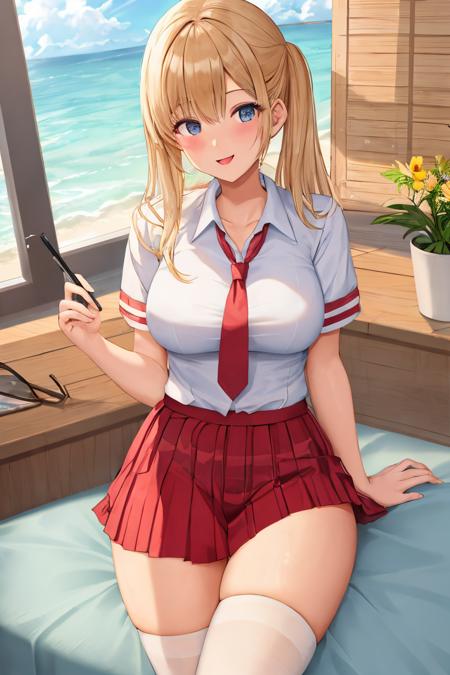 Sexy Catholic school uniform |anime+realistic|