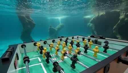 Tornado T3000 foosball table Flux LORA