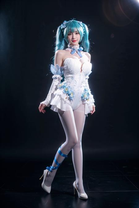 Hatsune Miku cosplay costume collection | 初音未来 cosplay 服饰合集版本粉蝶花精灵|FlowerFairy (ID: 435115)