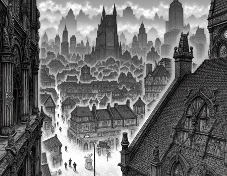 Kentaro Miura (Berserk Manga) Style Flux