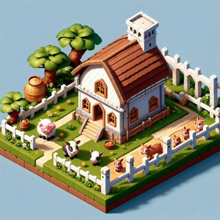 Isometric Elven Architecture