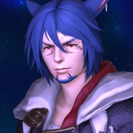 Face 2 Male Miqo RE:MIX Pony/Flux/XL/1.5