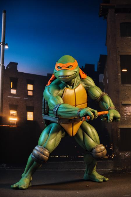 90s TMNT Michelangelo - Realistic