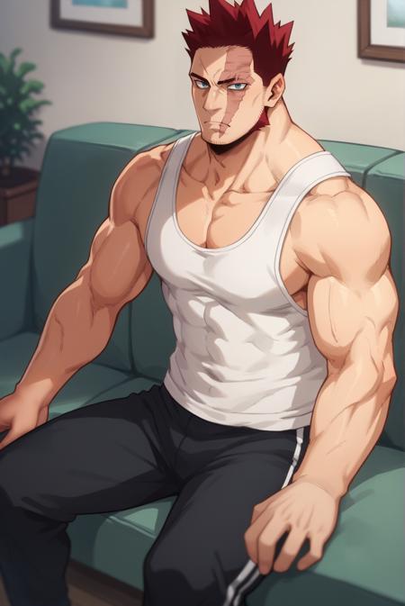 Boku no Hero Academia - Enji Todoroki/Endeavor [Pony] [COMMISSION]