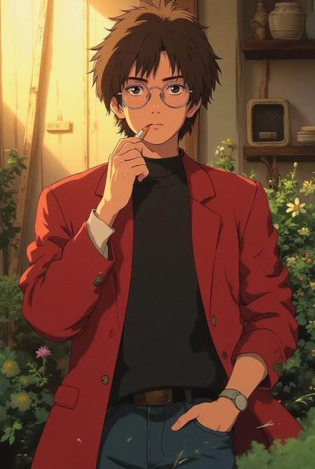 90s anime aesthetics