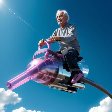 flying vacuum cleaner