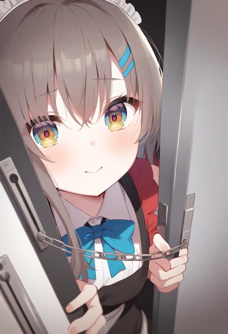 [SDXL&Pony] door chain / ドアチェーン
