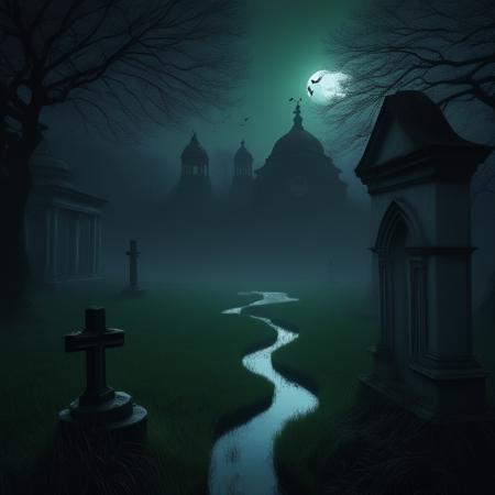 Haunted Streets of Highgate: A Gothic Cemetery Lora