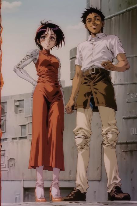 Battle Angel Alita multi-character lora