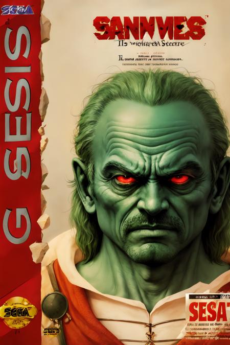 Sega Genesis box art (Usa)版本v1.3 (ID: 99575)