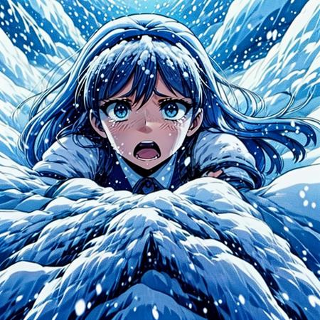 in snow