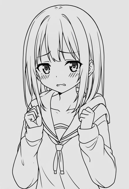 Line Art Style [SDXL Pony]