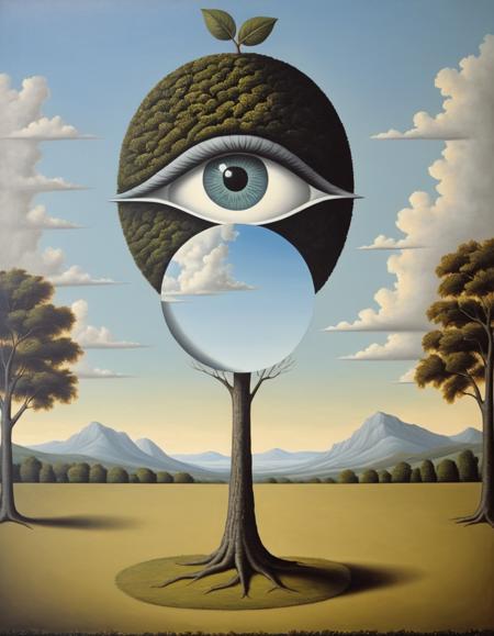 FF Style - Rene Magritte ??, (The Father of Surrealism)
