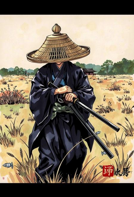 Amigasa Zamurai / 編笠侍