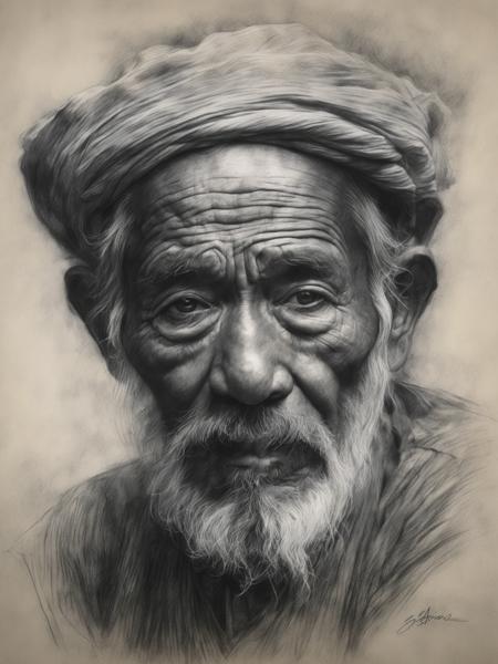 FRESH@IDEAS Hyper-realistic sketch portrait