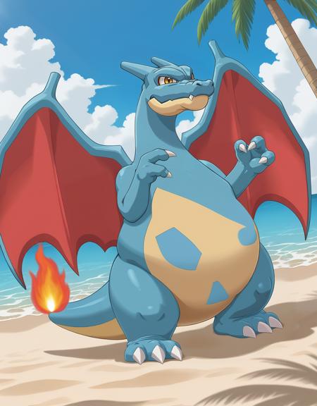 Crocoizard / Croconaw + Charizard - Pokemon (Infinite Fusion) - SDXL(Pony)版本v1.2_pindigoxl (ID: 1232312)