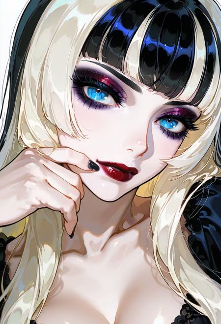 Romantic Goth Makeup