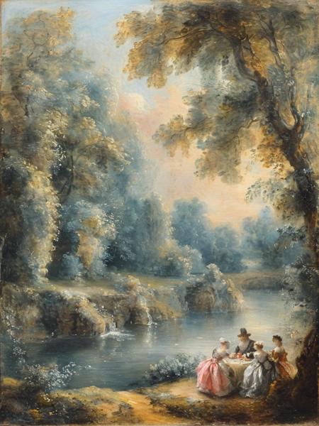 style of Jean-Antoine Watteau [SDXL] 124