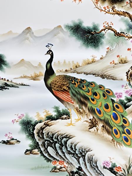 造物云-中国文化模型-瓷板画_V1(SDXL1.0)