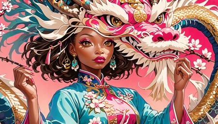 ?Lunar New Year Dragon Mask? (SDXL)