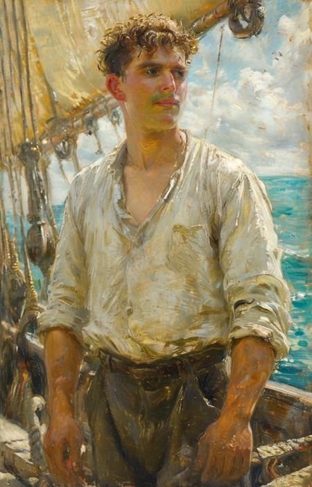 style of Henry Scott Tuke [SDXL] 239