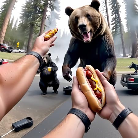 Police body camera Pov