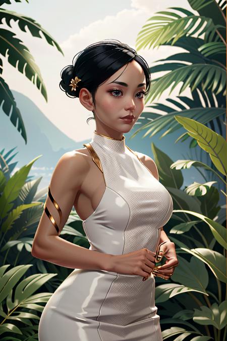 Hanako Arasaka from Cyberpunk 2077