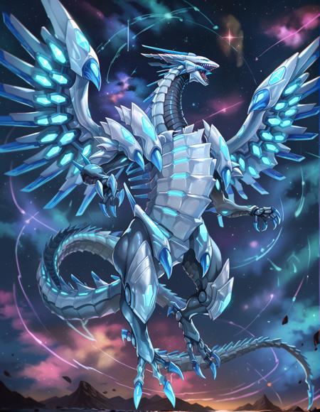 Yu-Gi-Oh! - Blue Eye Chaos Max Dragon (ブルーアイズ・カオス・ＭＡＸ・ドラゴン) PonyXL