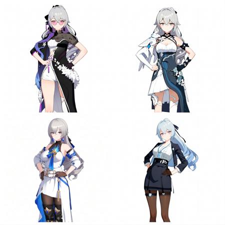 ( Noob | Pony | A3 ) SDXL Lora-布洛妮娅(大鸭鸭)-Bronya (adult)-MIHOYO Collection 米家全家桶系列版本pony (ID: 420400)