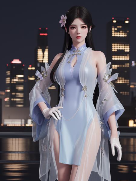 永劫无间_殷紫萍_新倩女幽魂-瑶光沐月_Naraka: Bladepoint_Ying Ziping