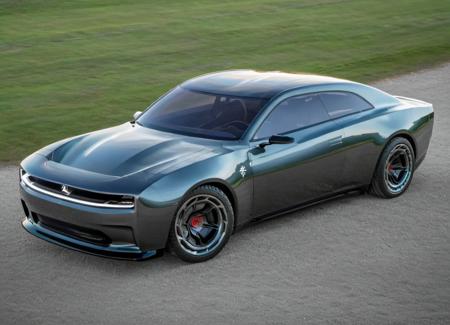 Dodge Charger Daytona SRT EV Concept (SDXL)