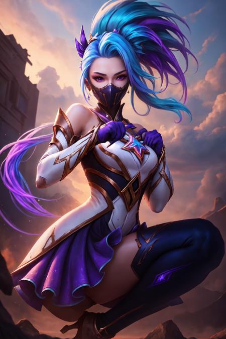Star Guardian Akali from League of Legends