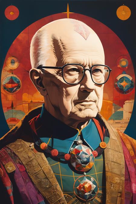 style of Buckminster Fuller 367