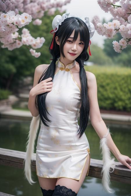 时崎狂三 旗袍 tokisaki kurumi chinese clothes
