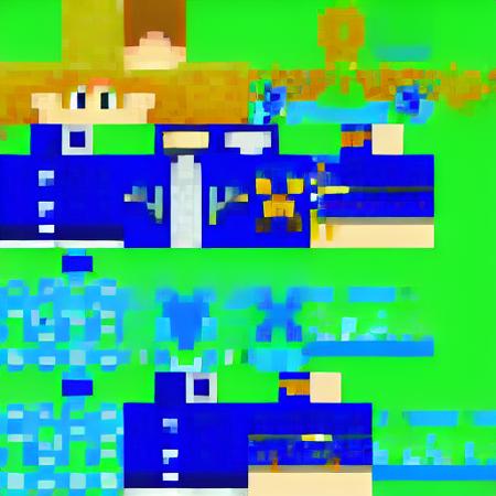 Minecraft Skin LoRA