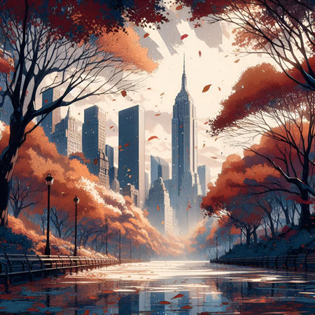 New York City, Empire State Building (Cityscape)