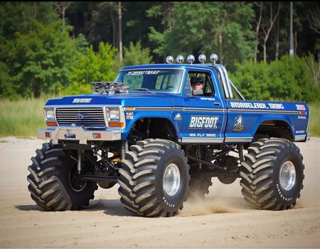 ? Bigfoot (Monster truck)(Flux) ?