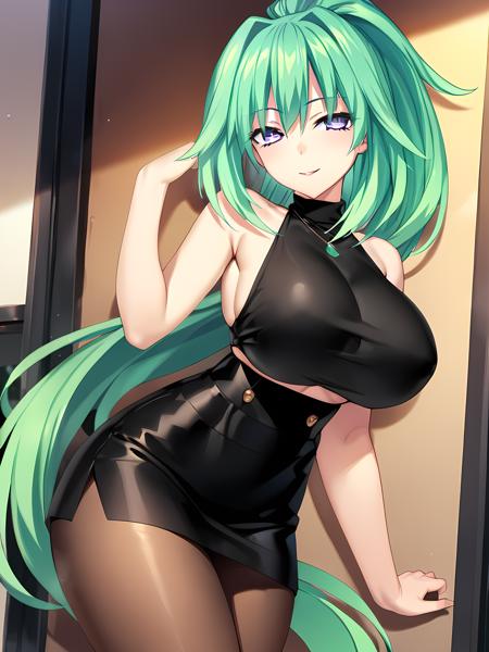 Green Heart/グリーンハート - Hyperdimension Neptunia/超次元ゲイム ネプテューヌ Animagine XL 3.1+IllustriousXL