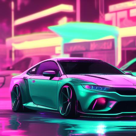 Flonix's Fast but Furios - A Universal Neon Cyber Model of SICK cars and Styles - Model 2.X Embedding版本FFbF_power (ID: 4257)