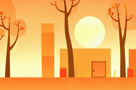 Night In The Woods style background