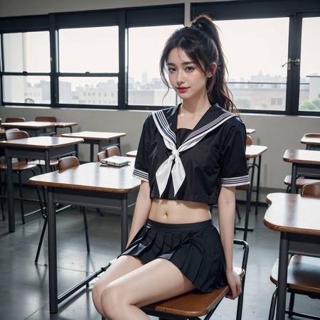 Sailor Uniform || 露脐JK制服版本v1.0 (ID: 279910)