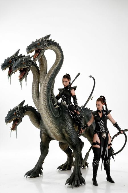 Dark Elf War Hydra (Warhammer Mark of Chaos version)