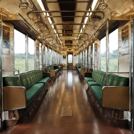 JR East 205 series SDXL / train interior
