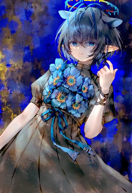 Ninomae Ina'nis meconopsis - PonyV6