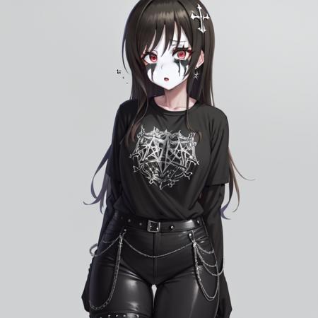 Corpse Paint/Black Metal Makeup - Concept